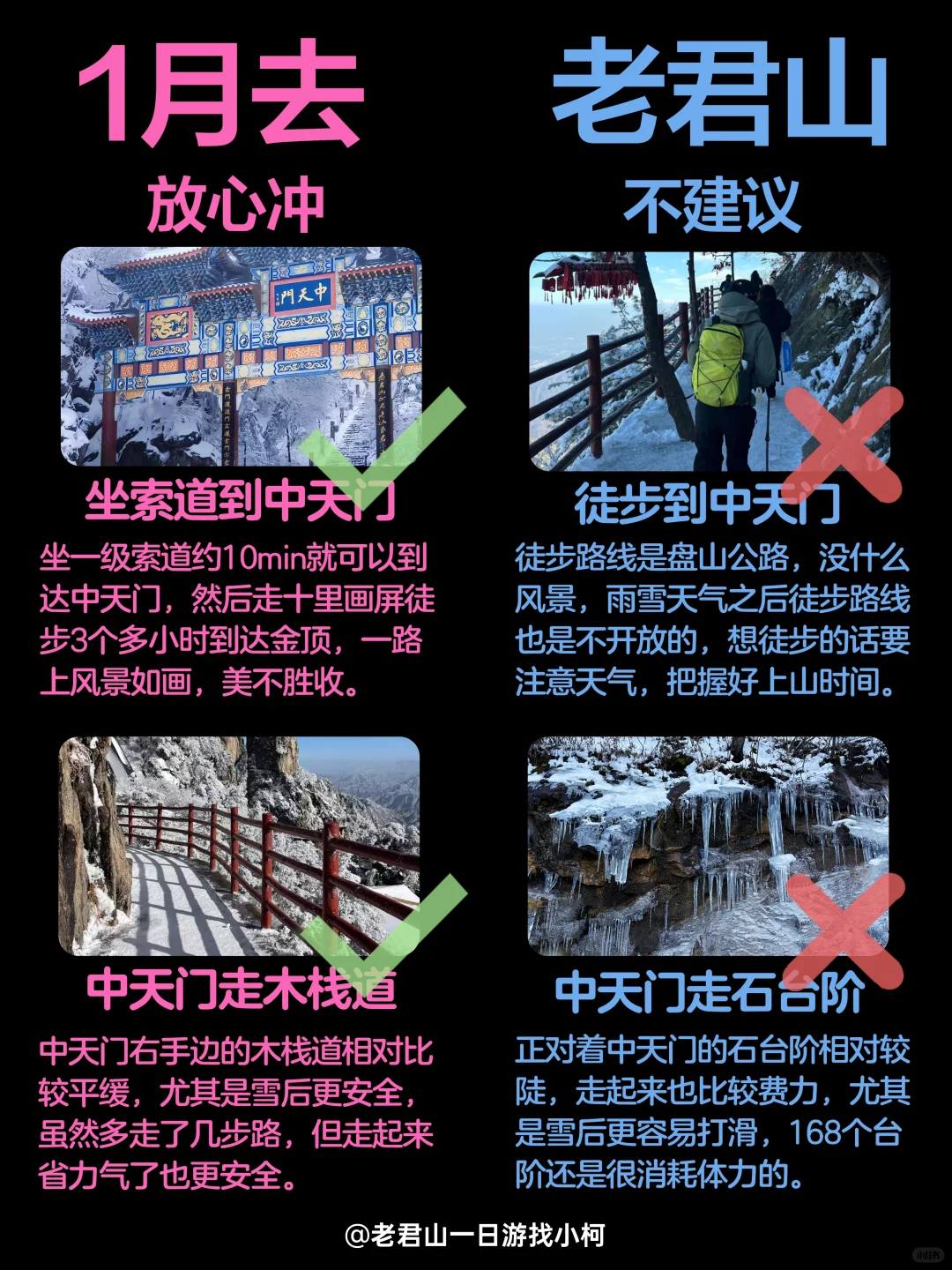 拜托🙏1月去老君山旅游的姐妹听劝😭