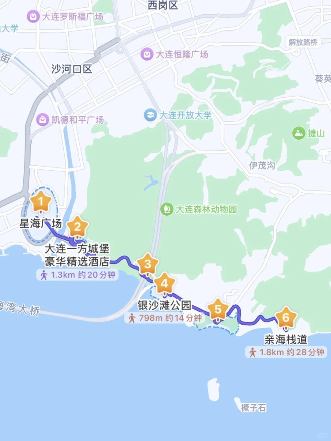 来大连请直接复制这条海边一日游路线！🌊