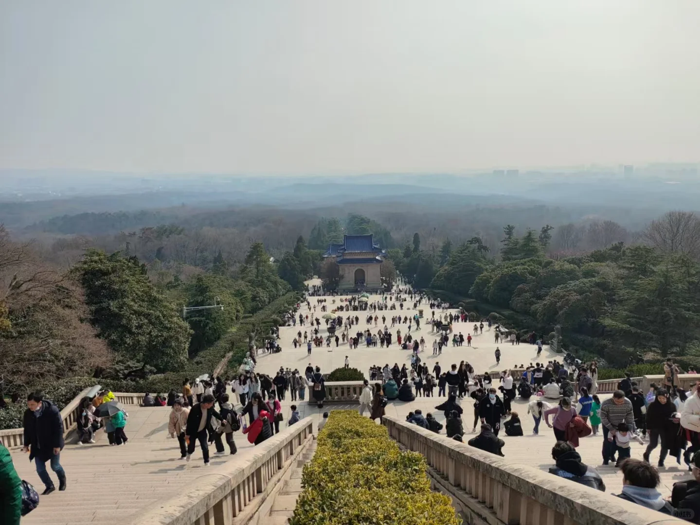 中山陵还可以啊，就是有点累