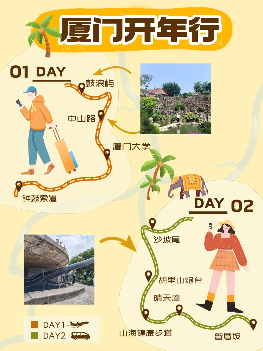 厦门三天两夜精华版旅游攻略🎒