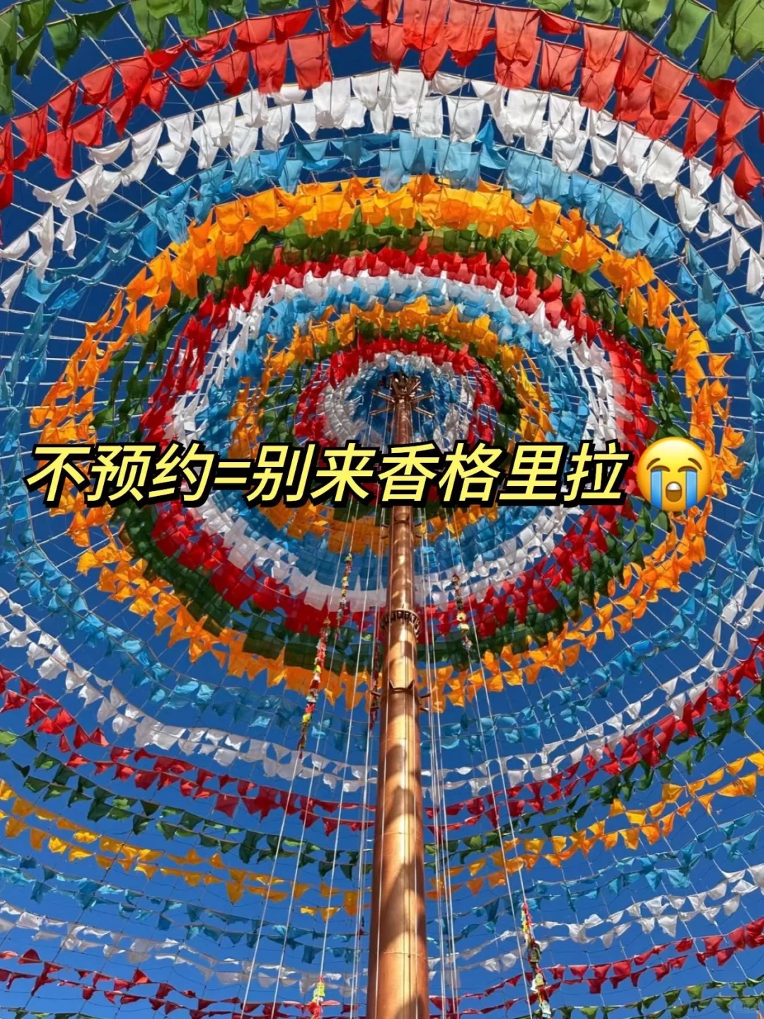 香格里拉会惩罚每一个不景点预约的人😭