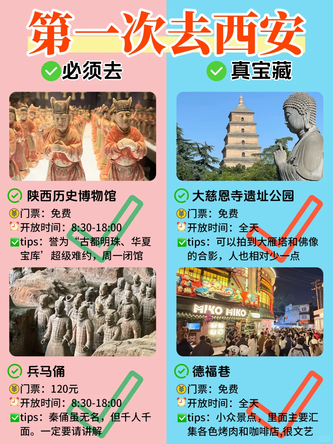 过年来西安旅游就去这些景点游玩吧