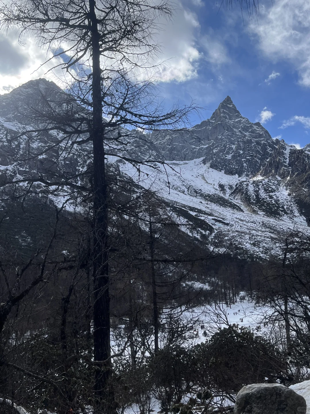 1⃣️月实拍 毕棚沟live… 蓝天白云的真的好美