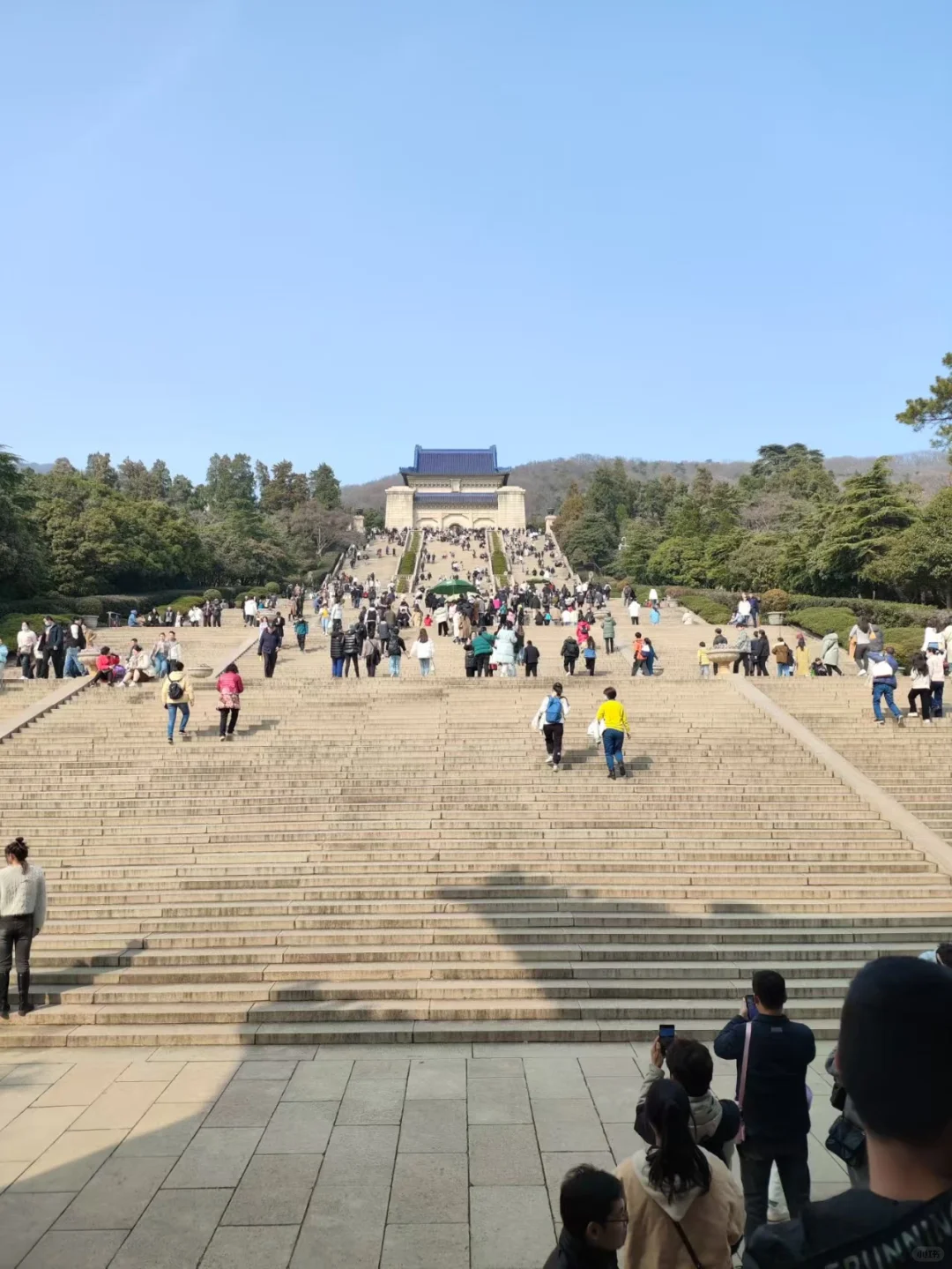 中山陵还可以啊，就是有点累