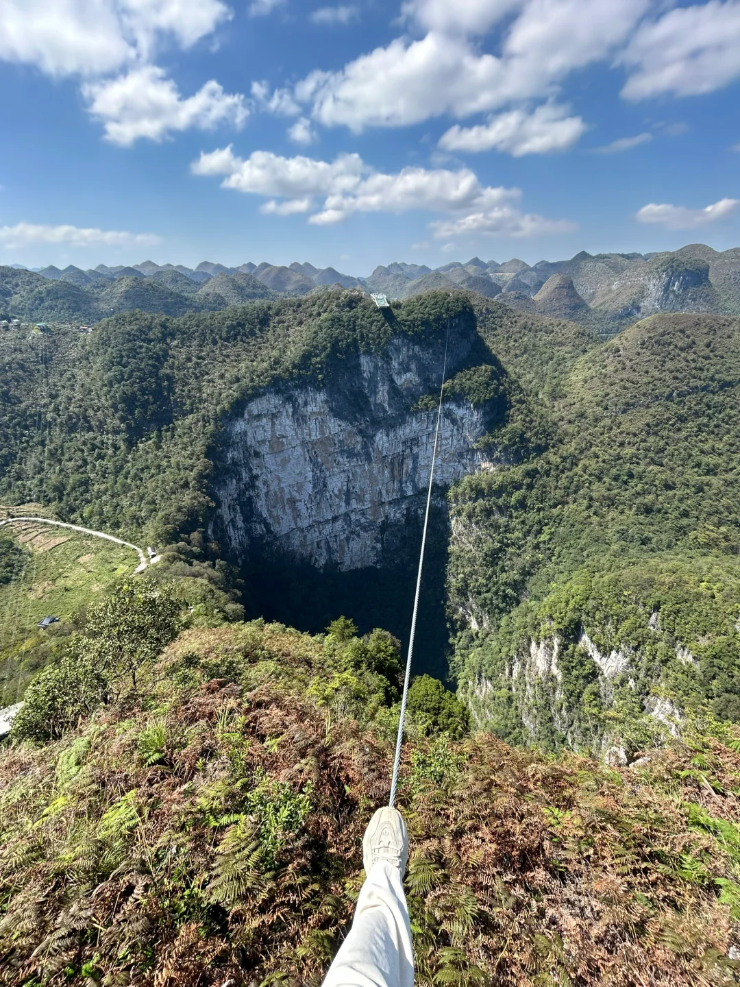 广西游交作业3️⃣大石围天坑群景区