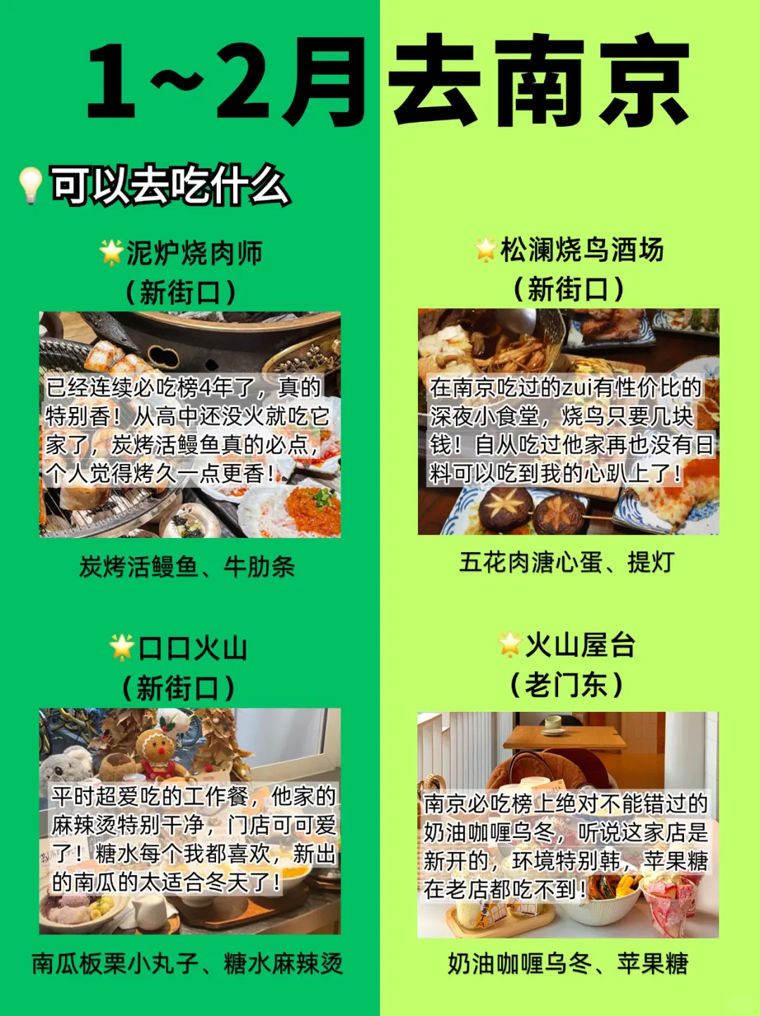 1-2🈷冬天来南京|听劝‼景点避雷