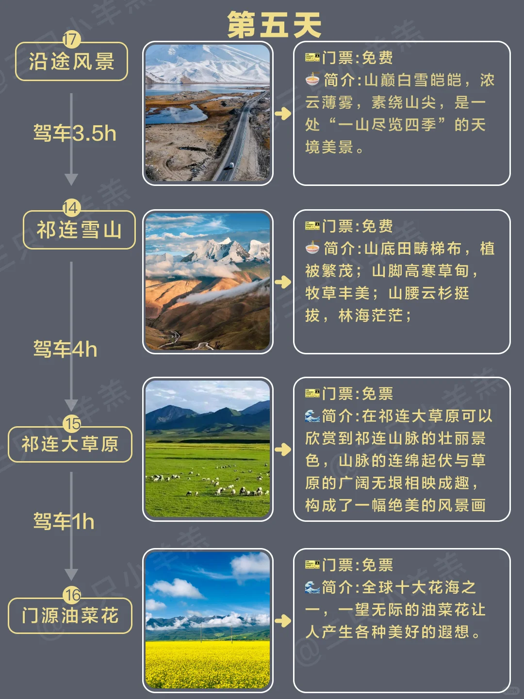 🏔️青甘大环线保姆级自驾游🍁攻略🍉