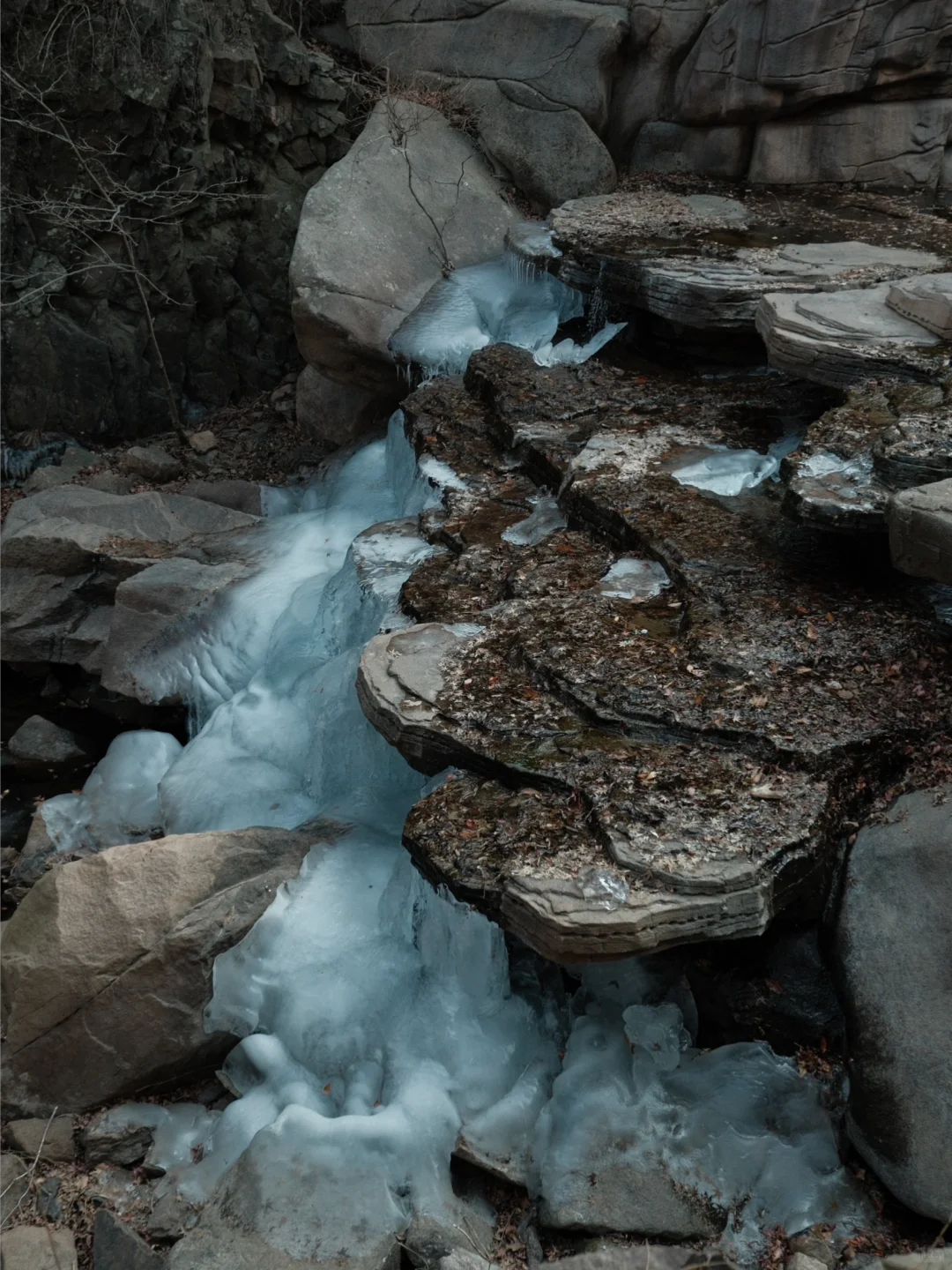 北九水的冰瀑，赶紧去看吧！