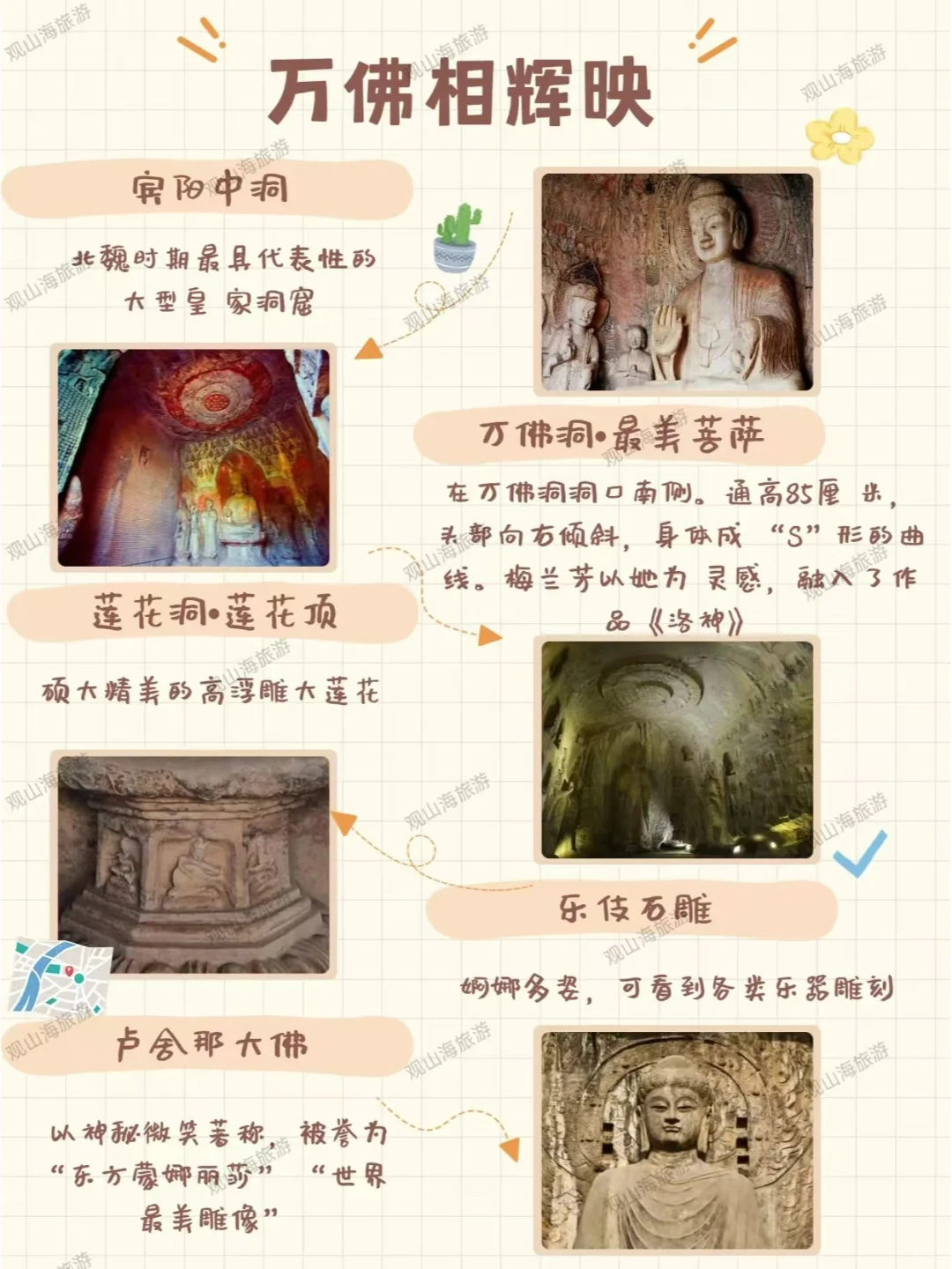 请大数据把我推给要去龙门石窟的姐妹们！