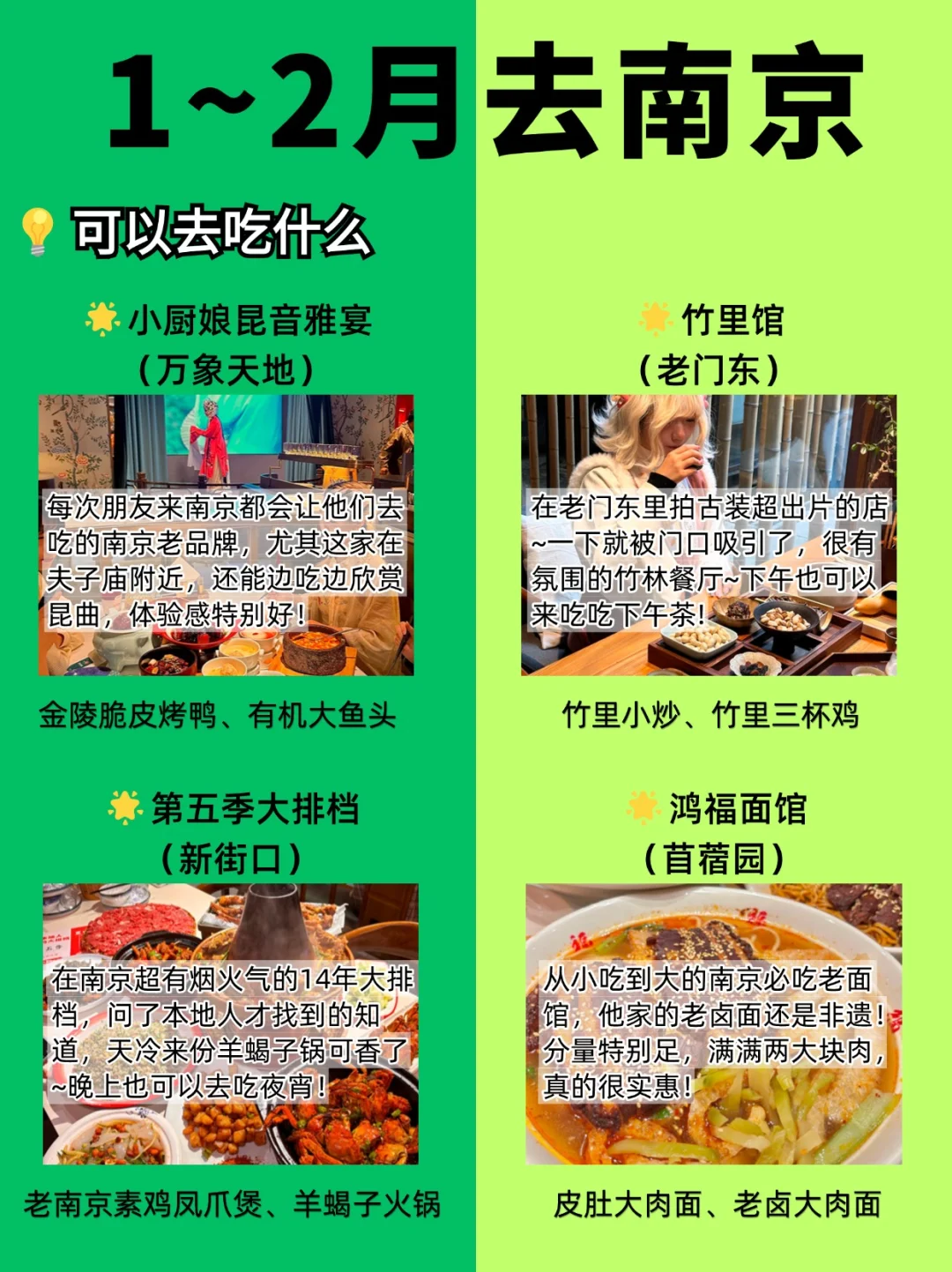 1-2🈷冬天来南京|听劝‼景点避雷