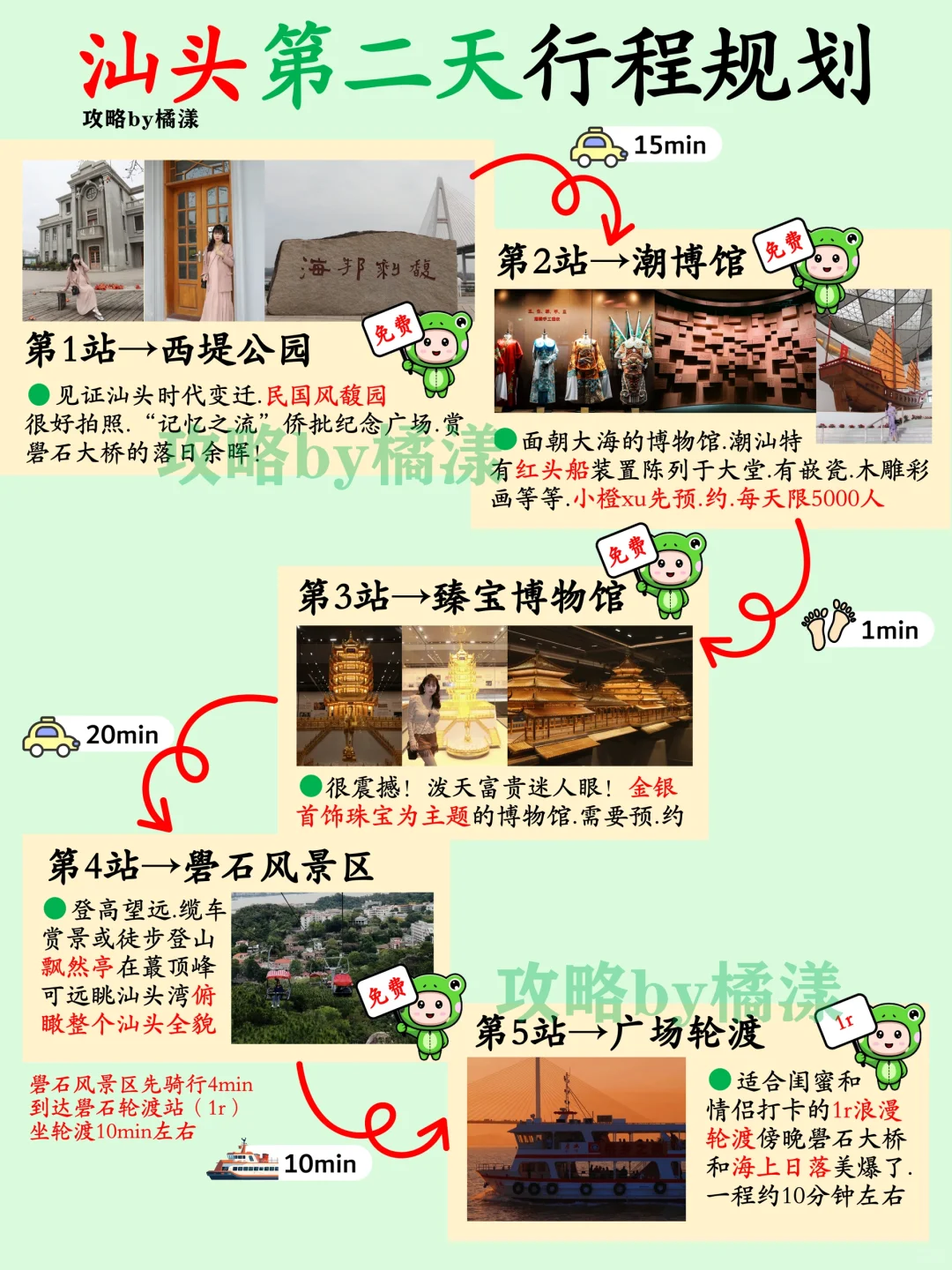 汕头景点真实鄙视链❤️这些地方放心冲‼️