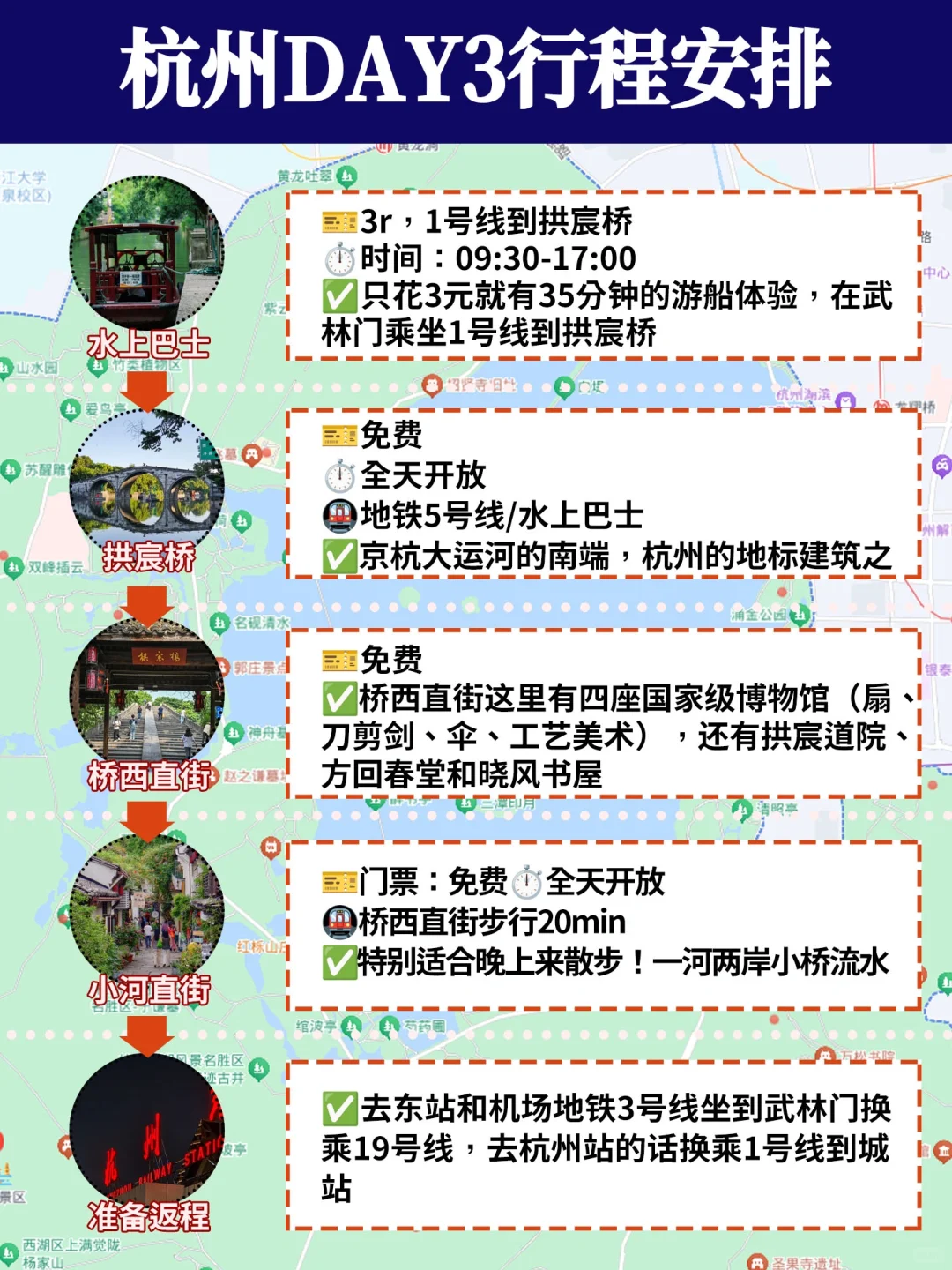 杭州丨2025值得看的景点地图来了🚇