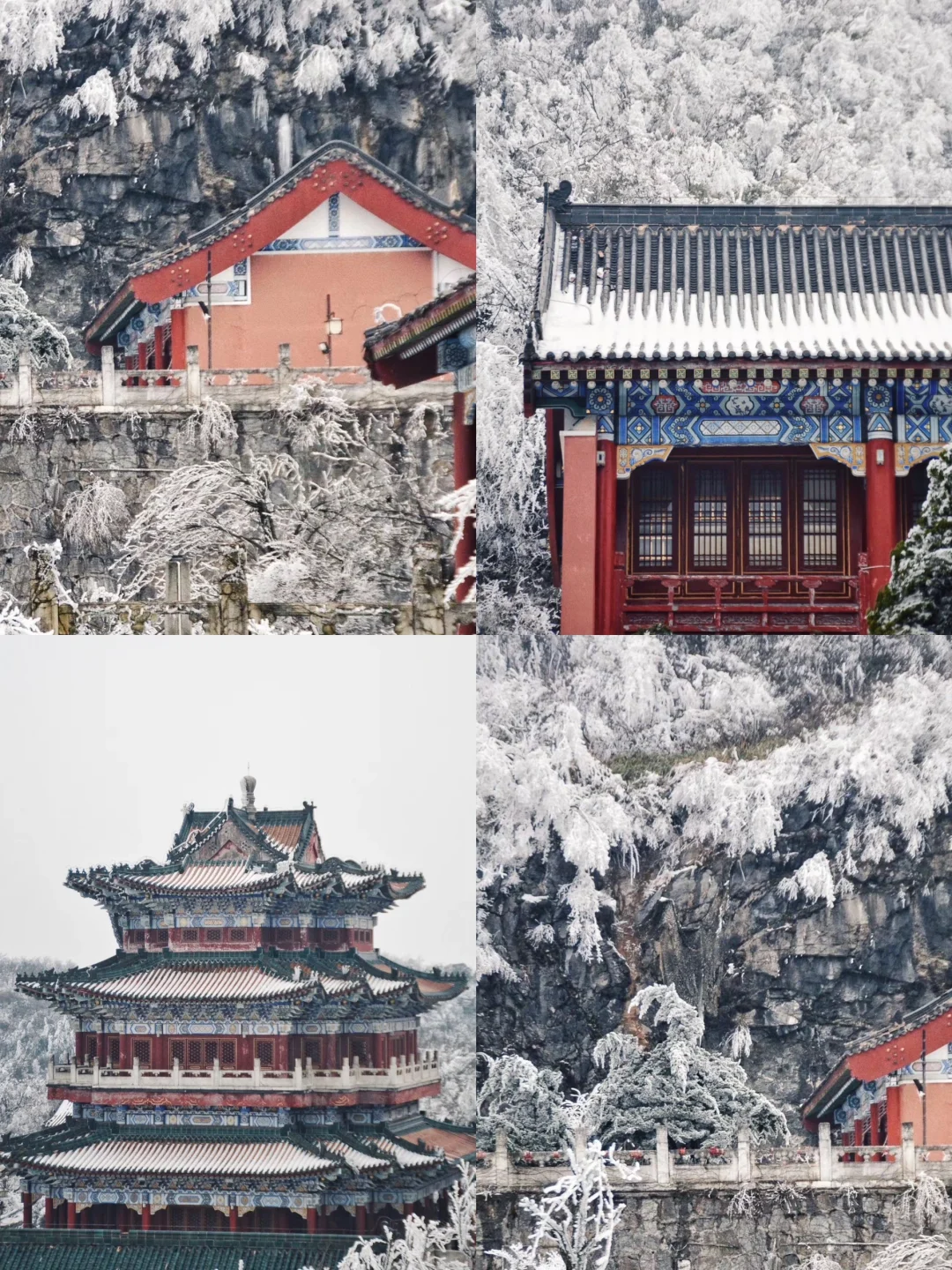 张家界下雪了❗️去看雪滑雪先做好这些准备