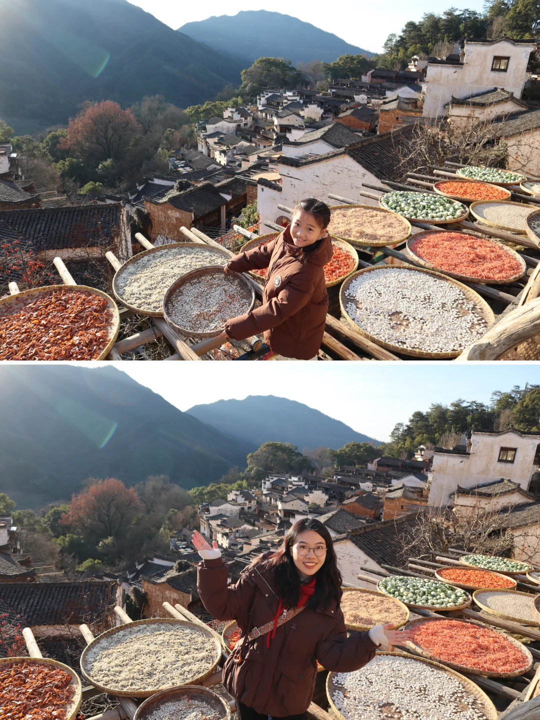 淡季的婺源篁岭我们竟然逛了一整天😊