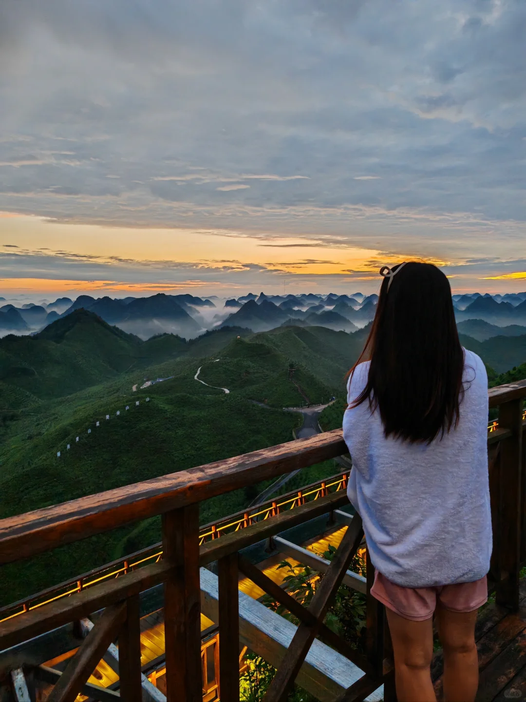 河池｜云观天景区，推门就是日出🌄云海