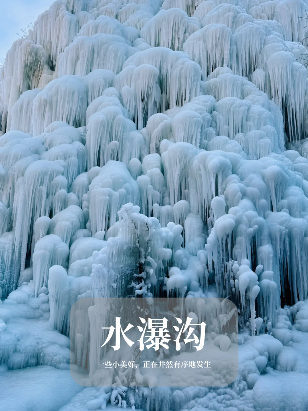 距京2h 丨冬日馈赠丨周末遛娃丨绝美冰瀑