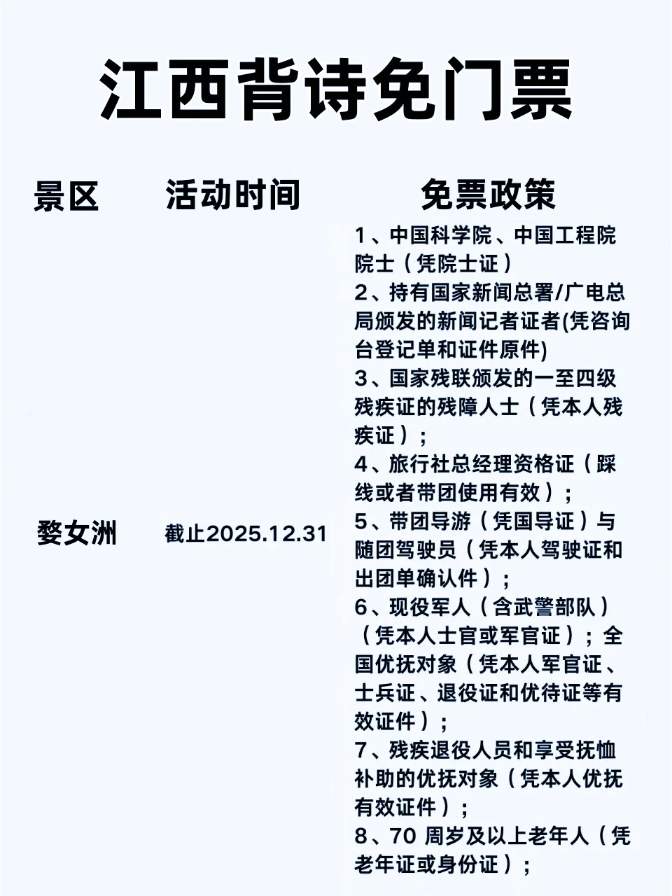 江西旅游 | 背诗词免门票的景区