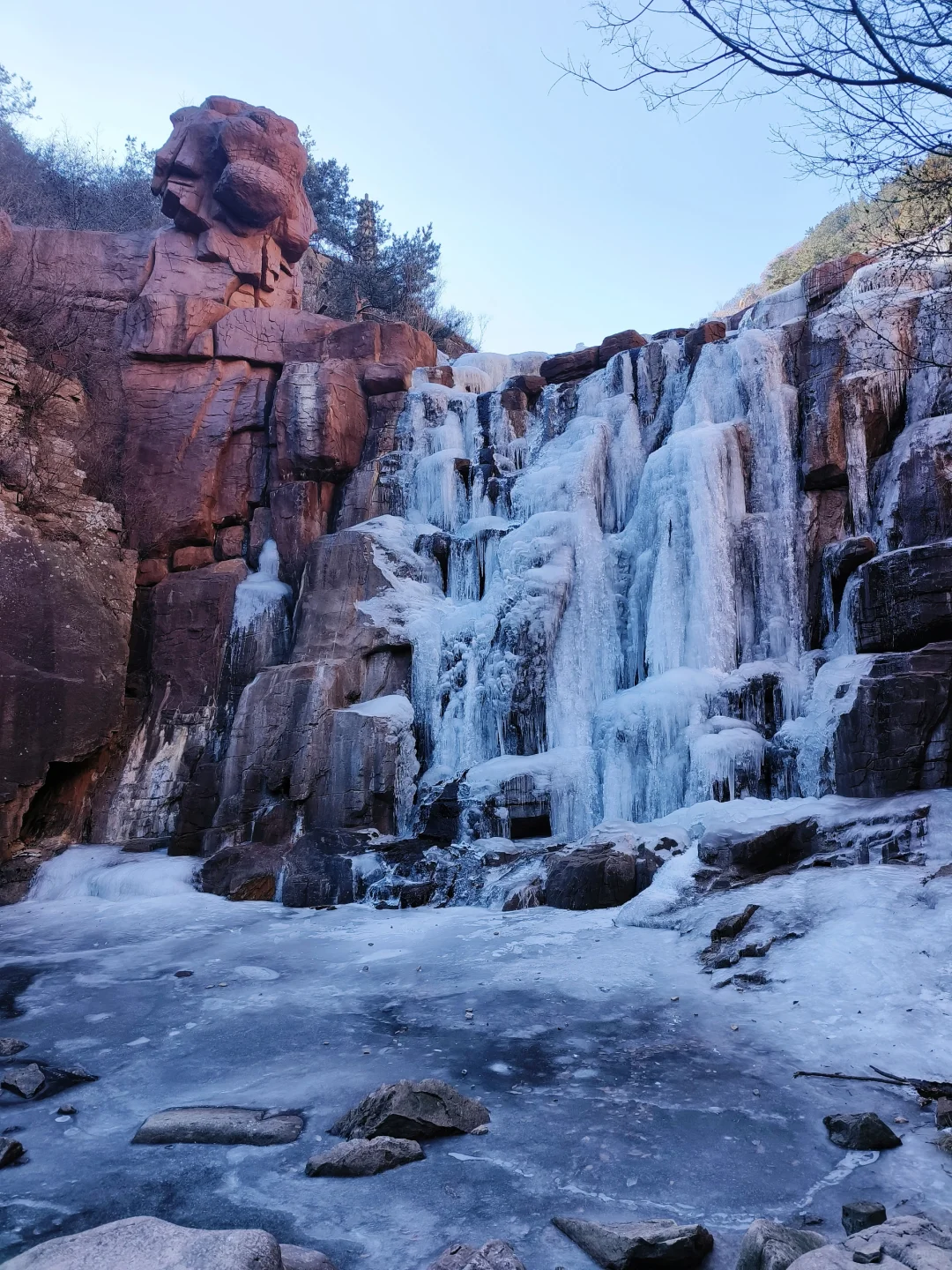 青岛｜崂山北九水冰瀑布打卡攻略
