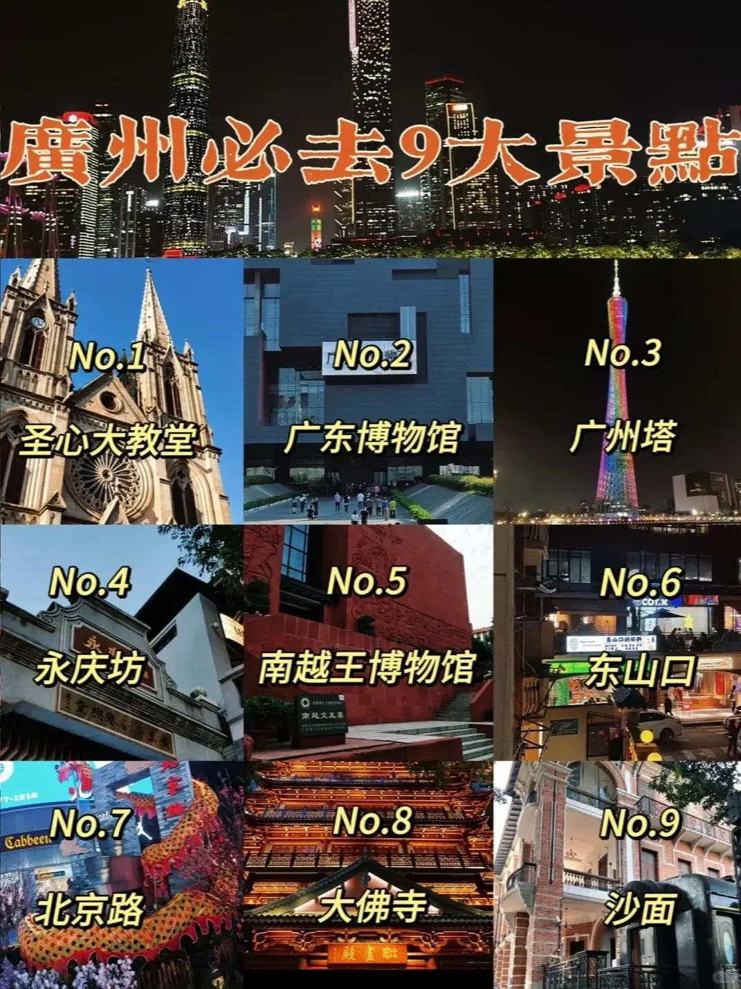 去了广州8次⚠️熬夜整理的游玩攻略🙏