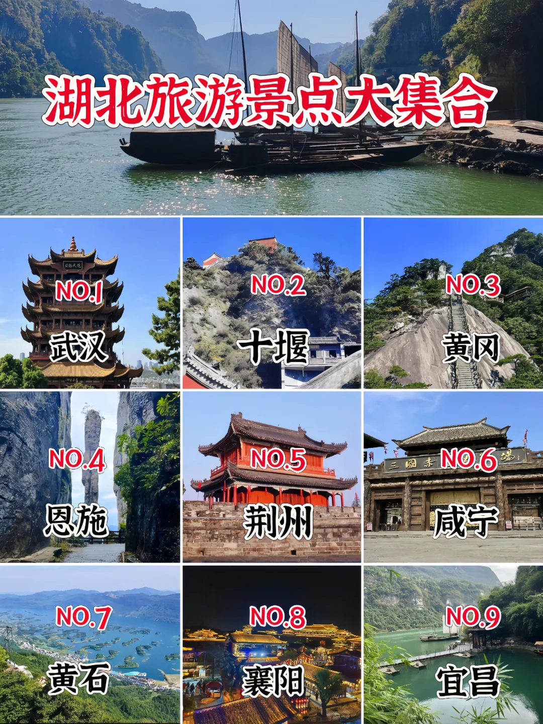 终于有人把湖北旅行说明了❤️新手必看👀