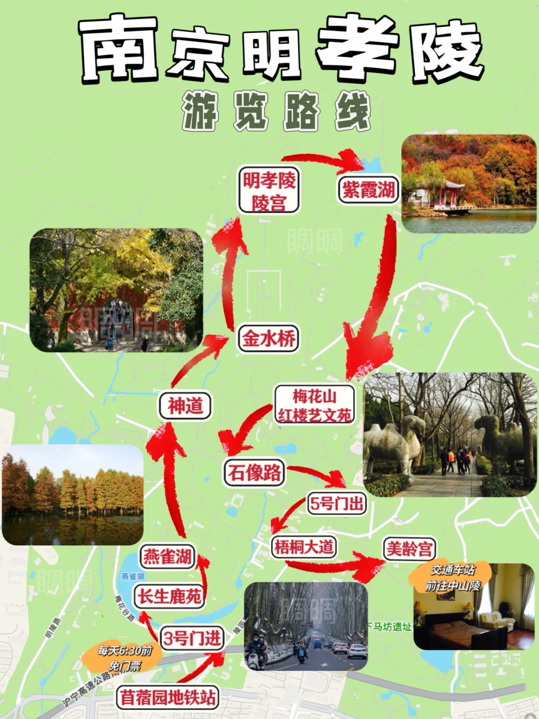 中山陵vs明孝陵vs美龄宫