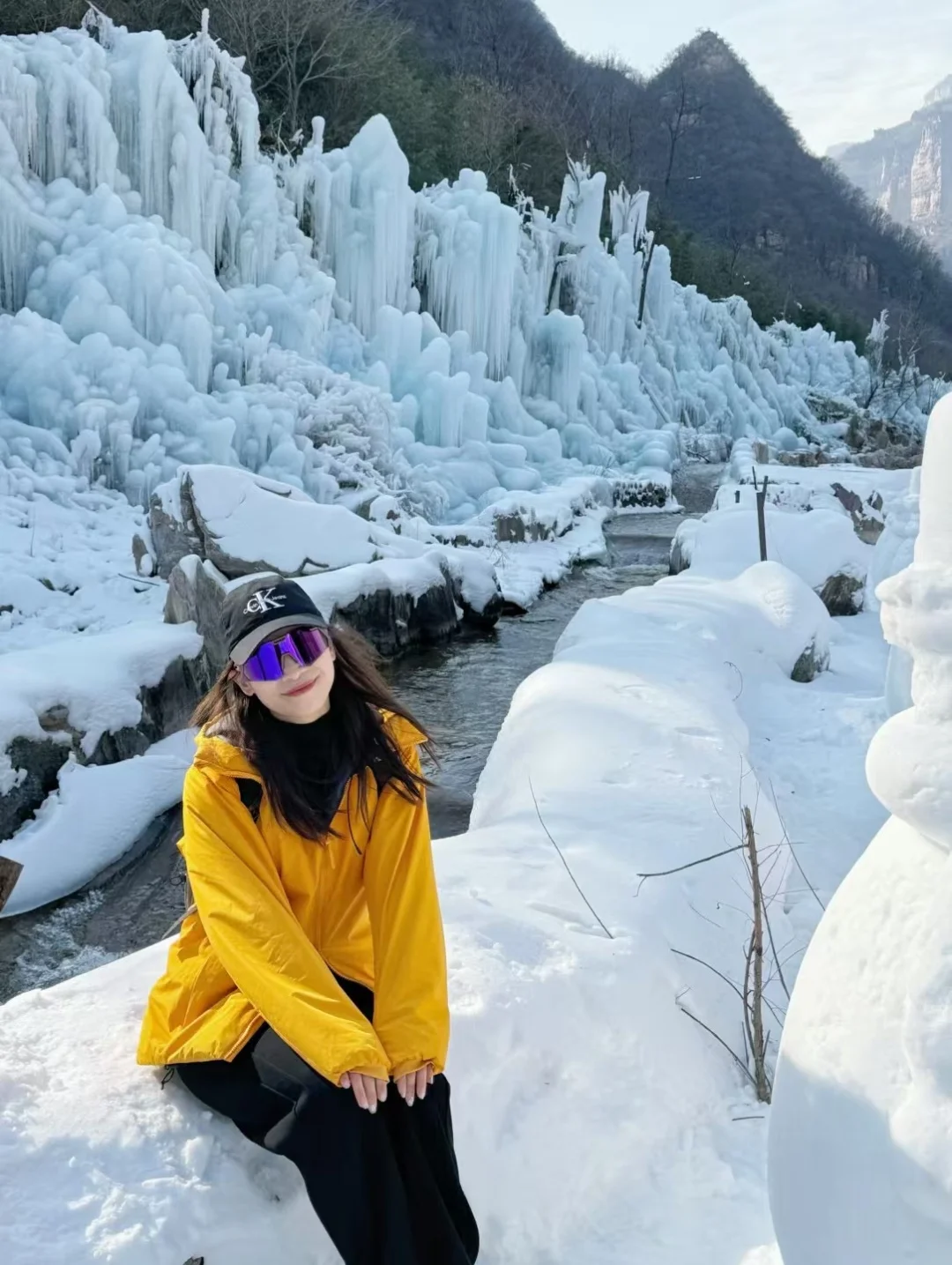 冬天不去看冰瀑布还能去看啥🤩