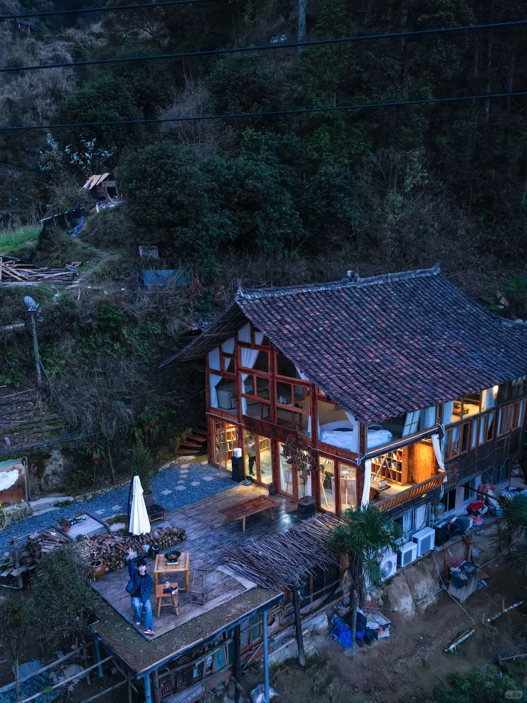 老公选的贵州酒店,后劲太大,太震撼了!!