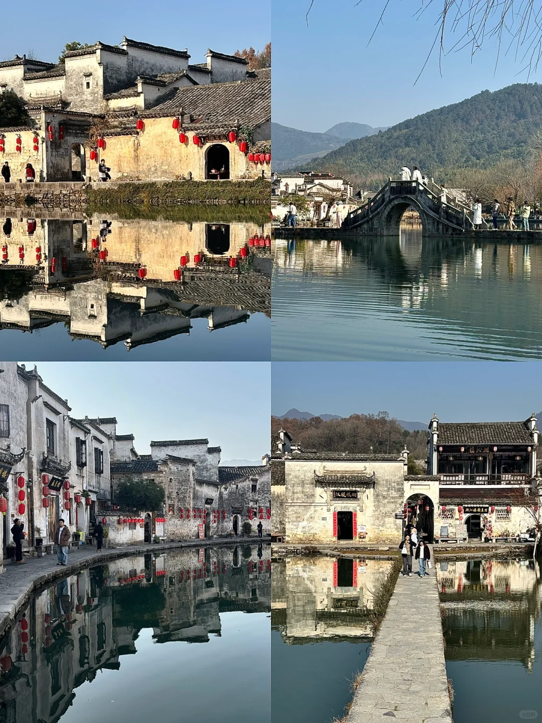 安徽黟县|宏村+卢村+西溪南一日游攻略