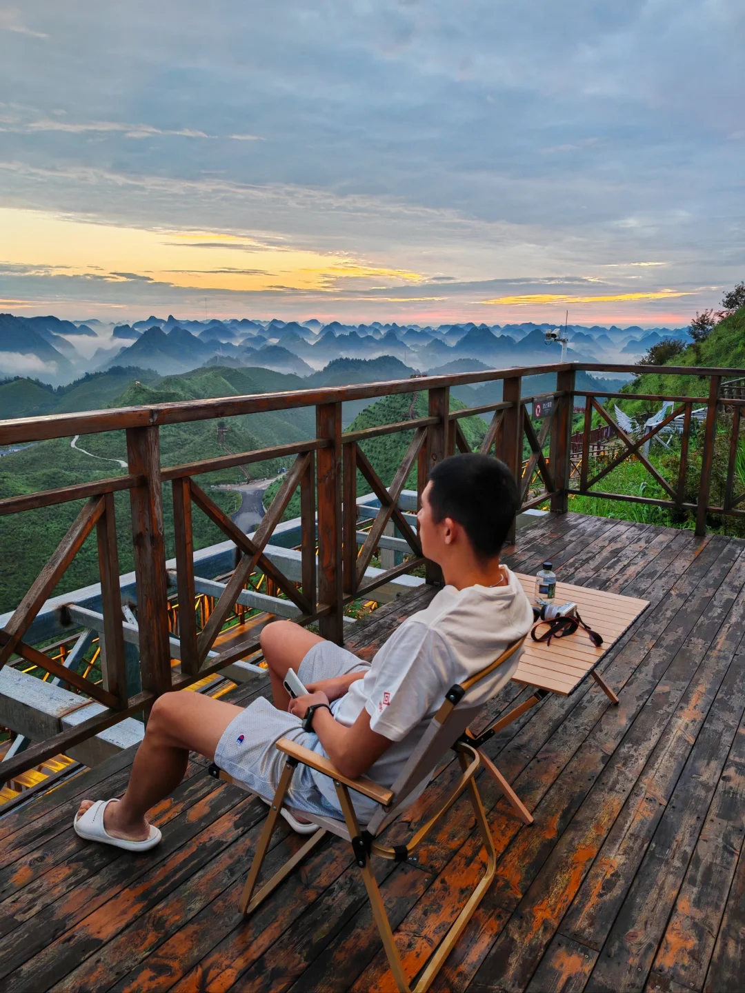河池｜云观天景区，推门就是日出🌄云海