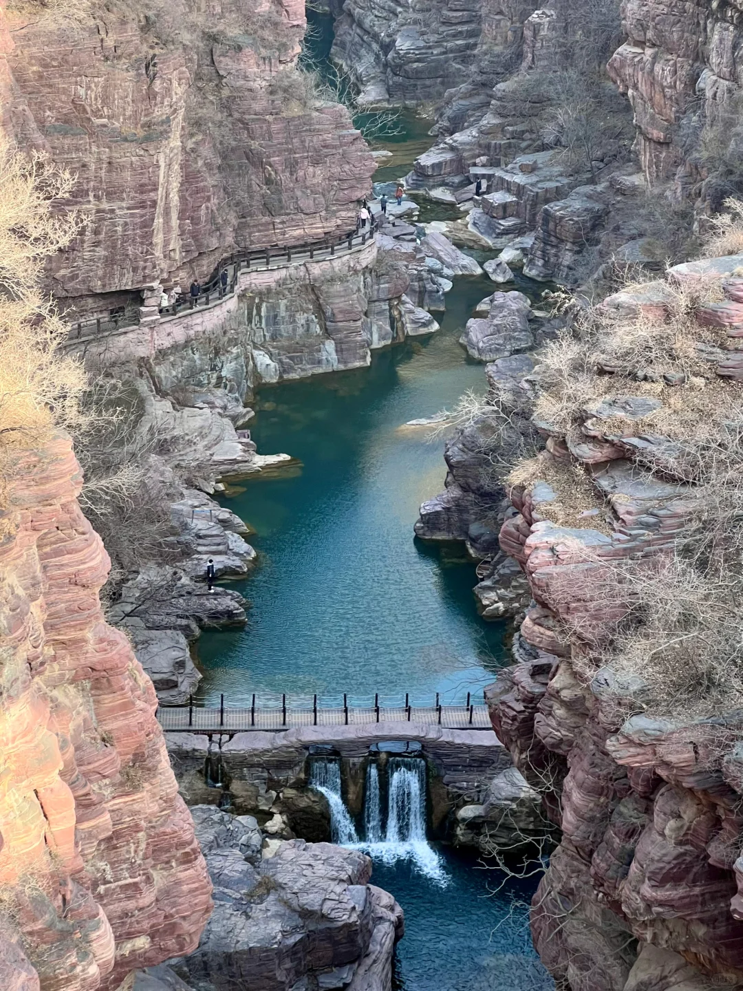 1月5日云台山风景实拍及相关攻略