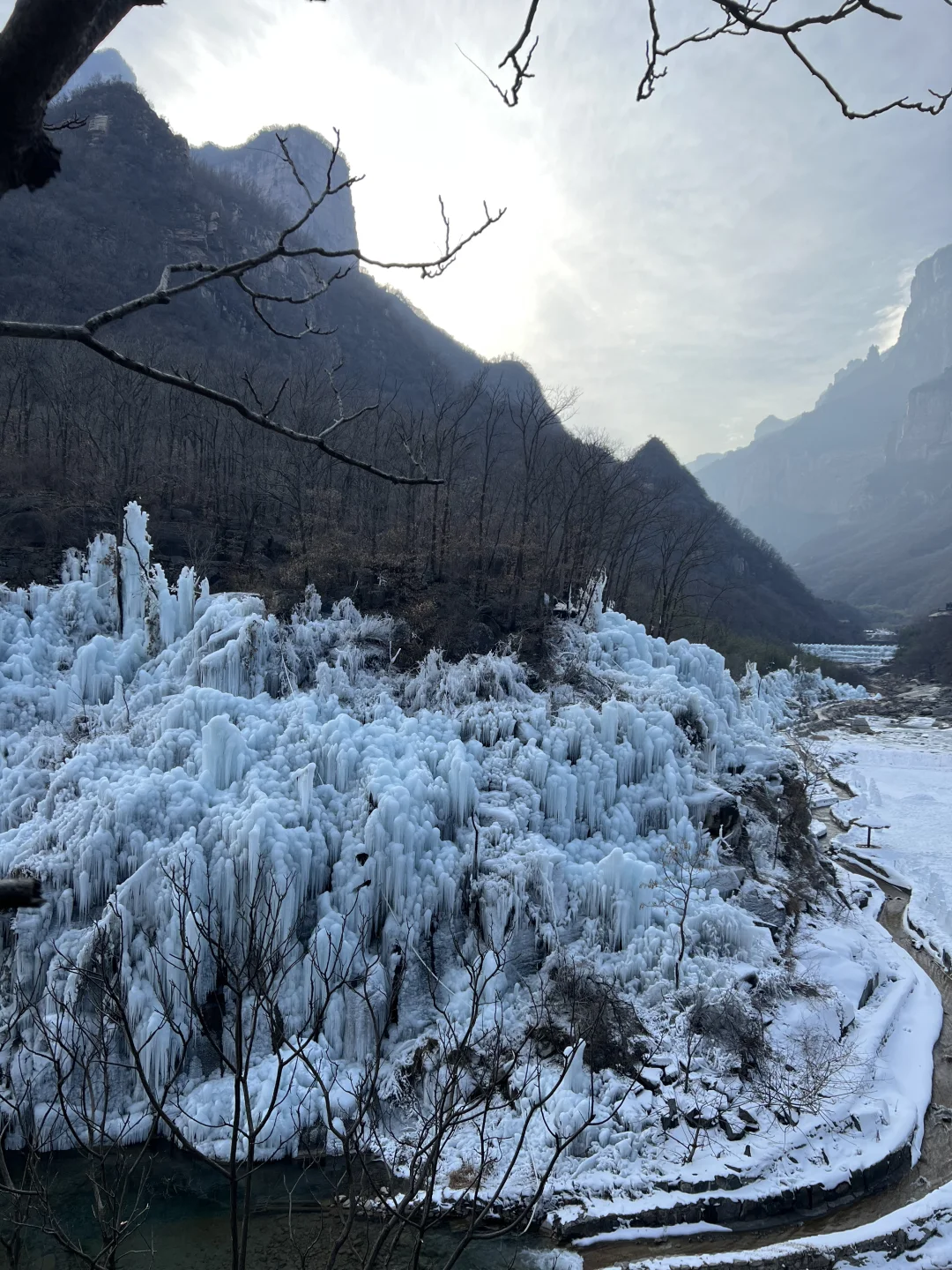冬天不去看冰瀑布还能去看啥🤩