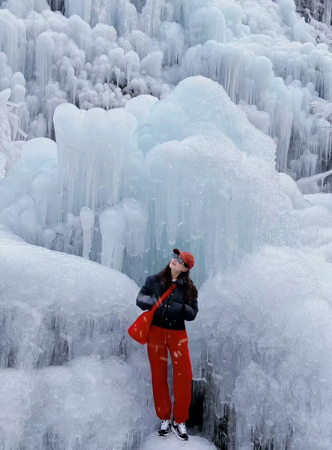 冬天不去看冰瀑布还能去看啥🤩