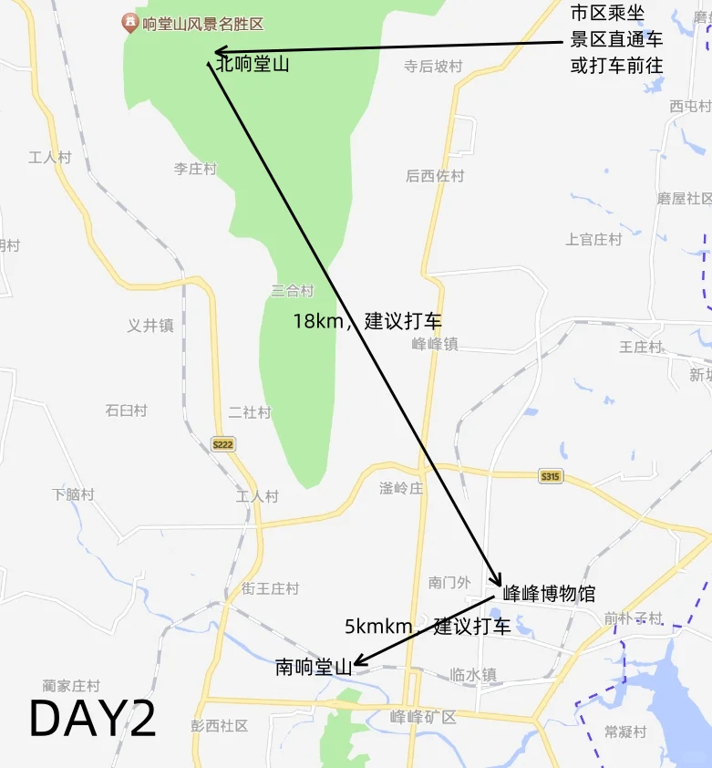 快码住🎈邯郸三天两夜旅游攻略！