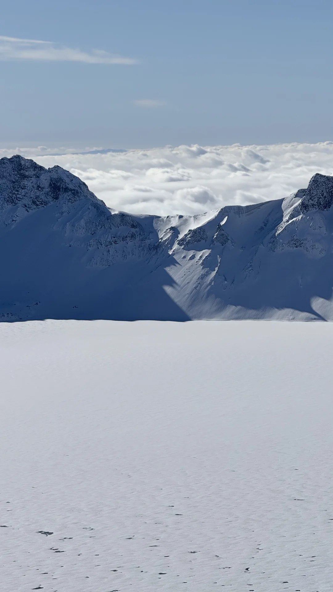 📍1.7新年好运☁️第一次来长白山就看到天池