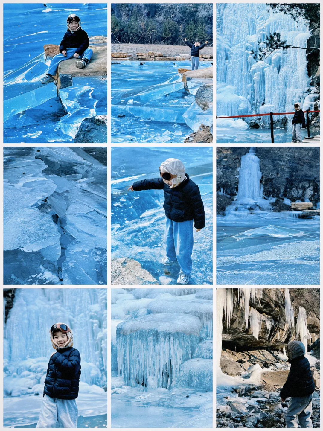 太原有自己的赛里木湖💎蓝冰钻石海