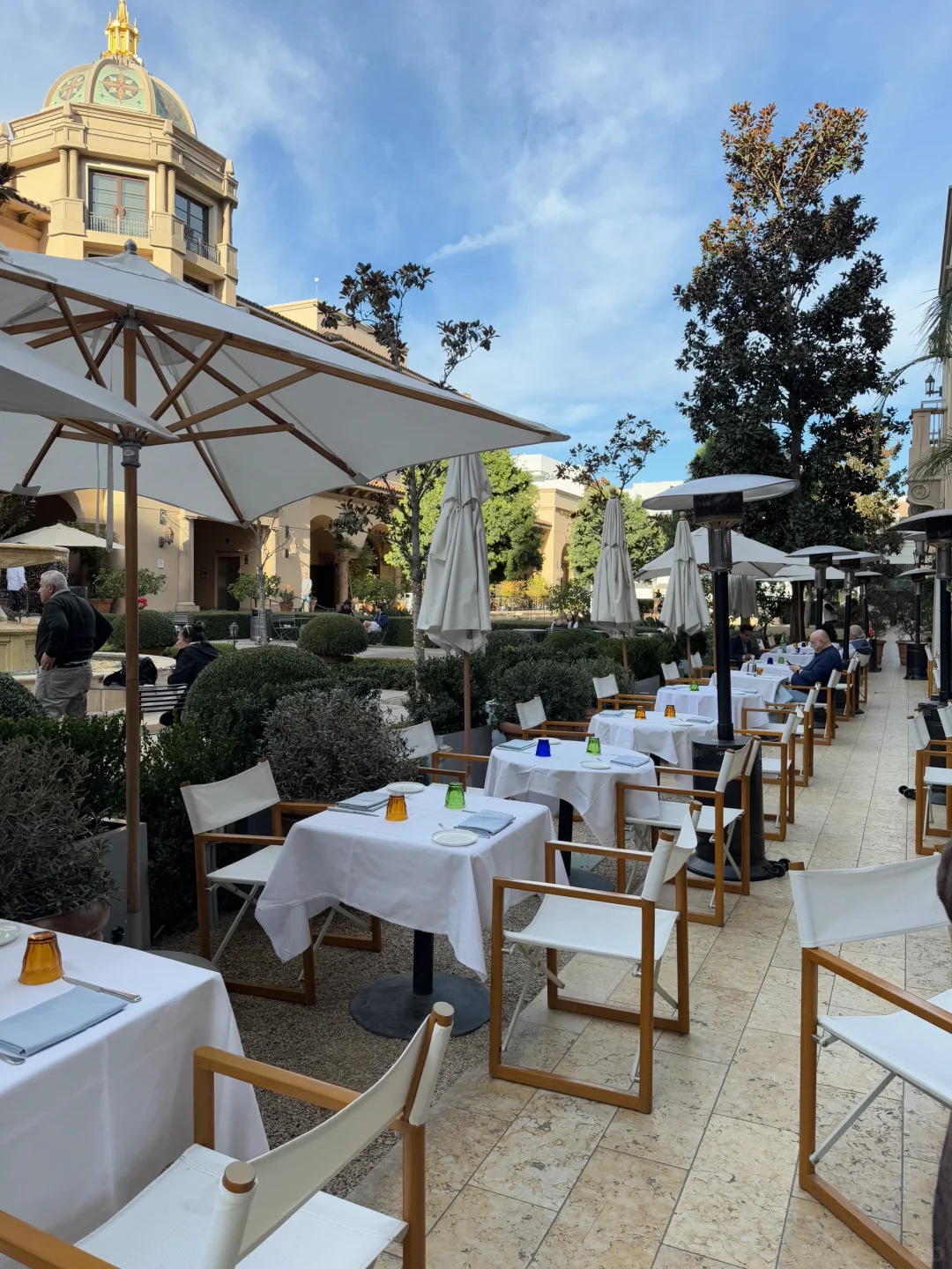 洛杉矶大火前的海边…