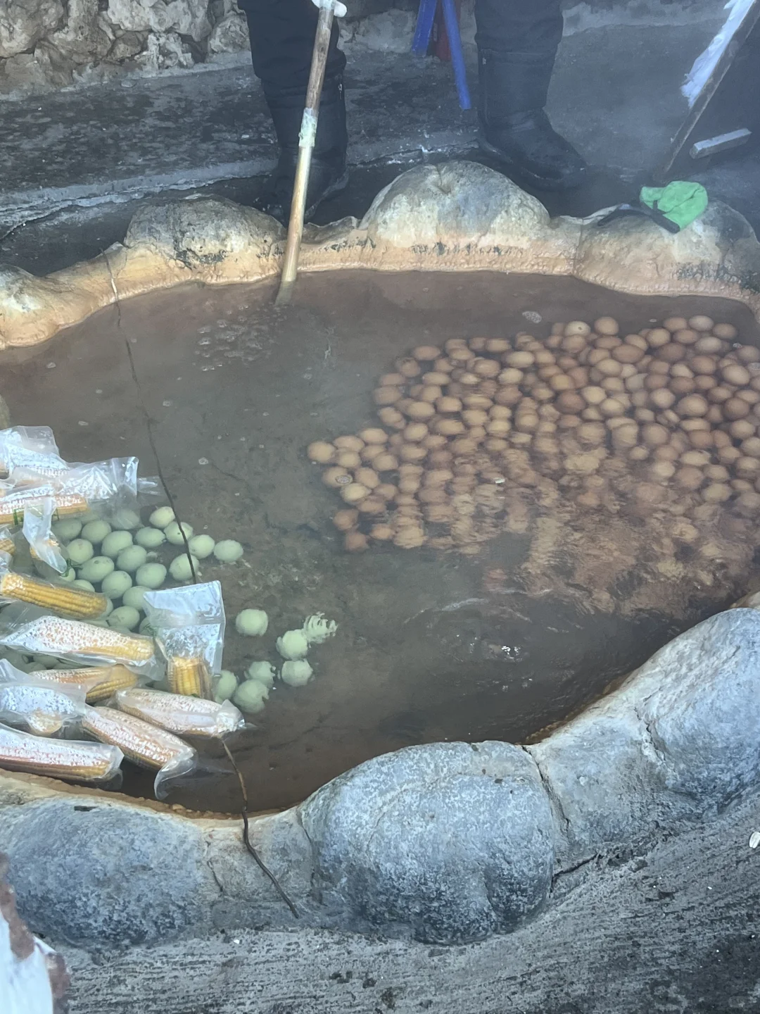 📍1.7新年好运☁️第一次来长白山就看到天池