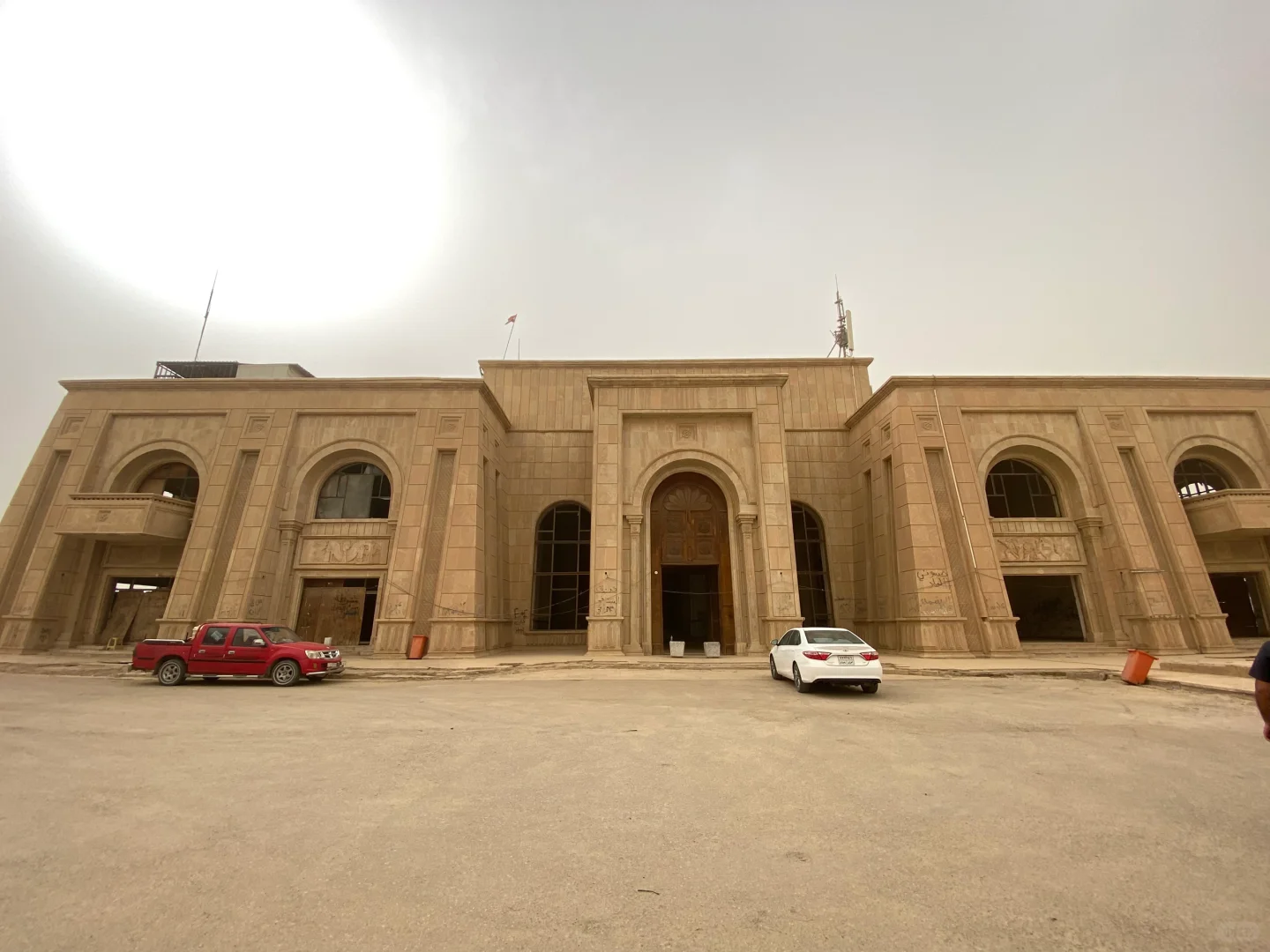 萨达姆在巴比伦的行宫欣赏