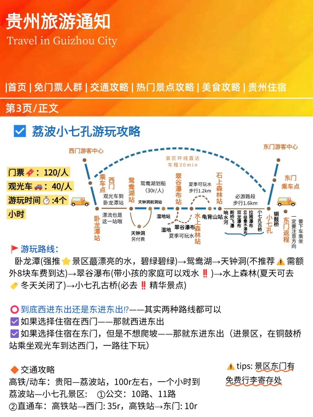 贵州春节旅游新通知📢可不要耽误行程❗️
