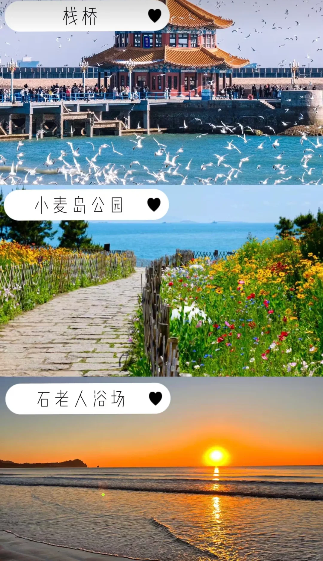 青岛景点攻略大全🗺️一图秒懂！你打卡了多少