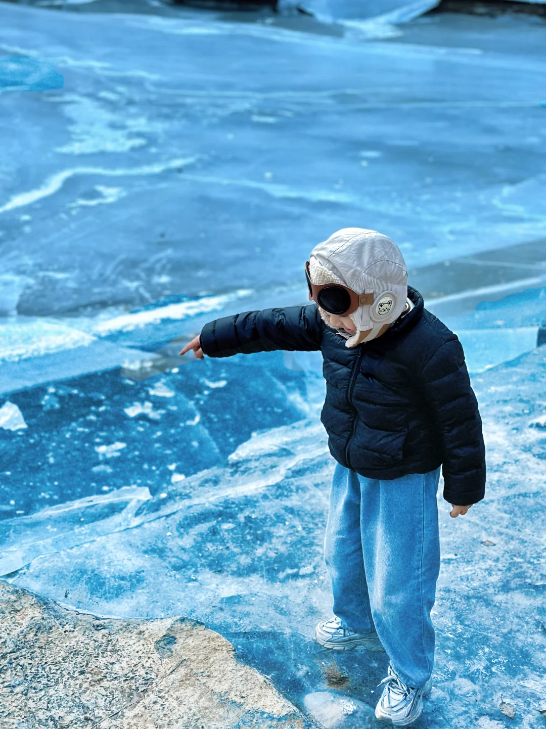 太原有自己的赛里木湖💎蓝冰钻石海