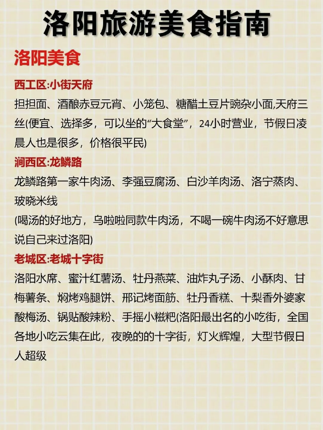 洛阳春节超全游玩攻略！无脑🐎住！