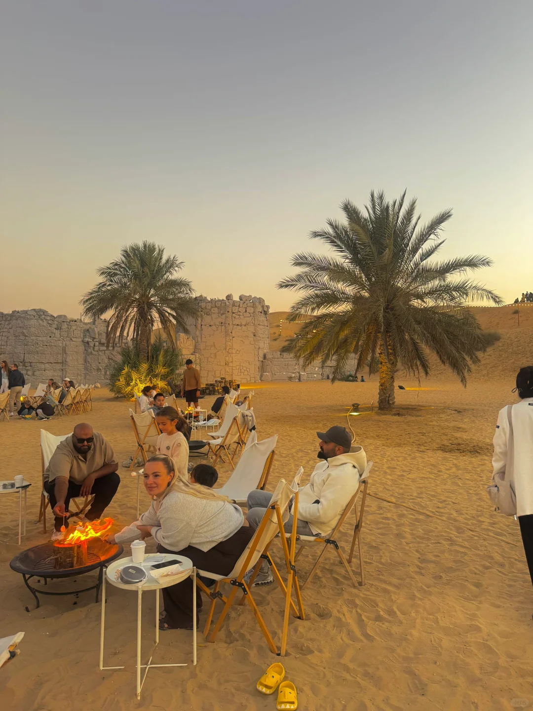 迪拜/阿布扎比沙漠追日落&点篝火🏜️