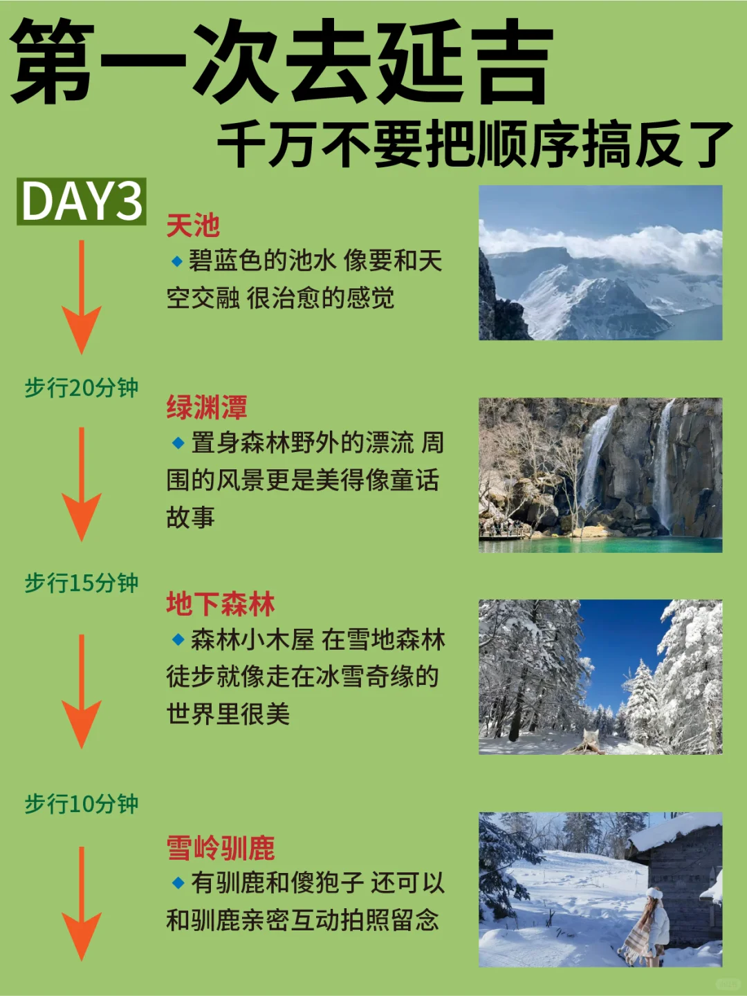 延吉旅游路线🔥5天4晚详细攻略✅