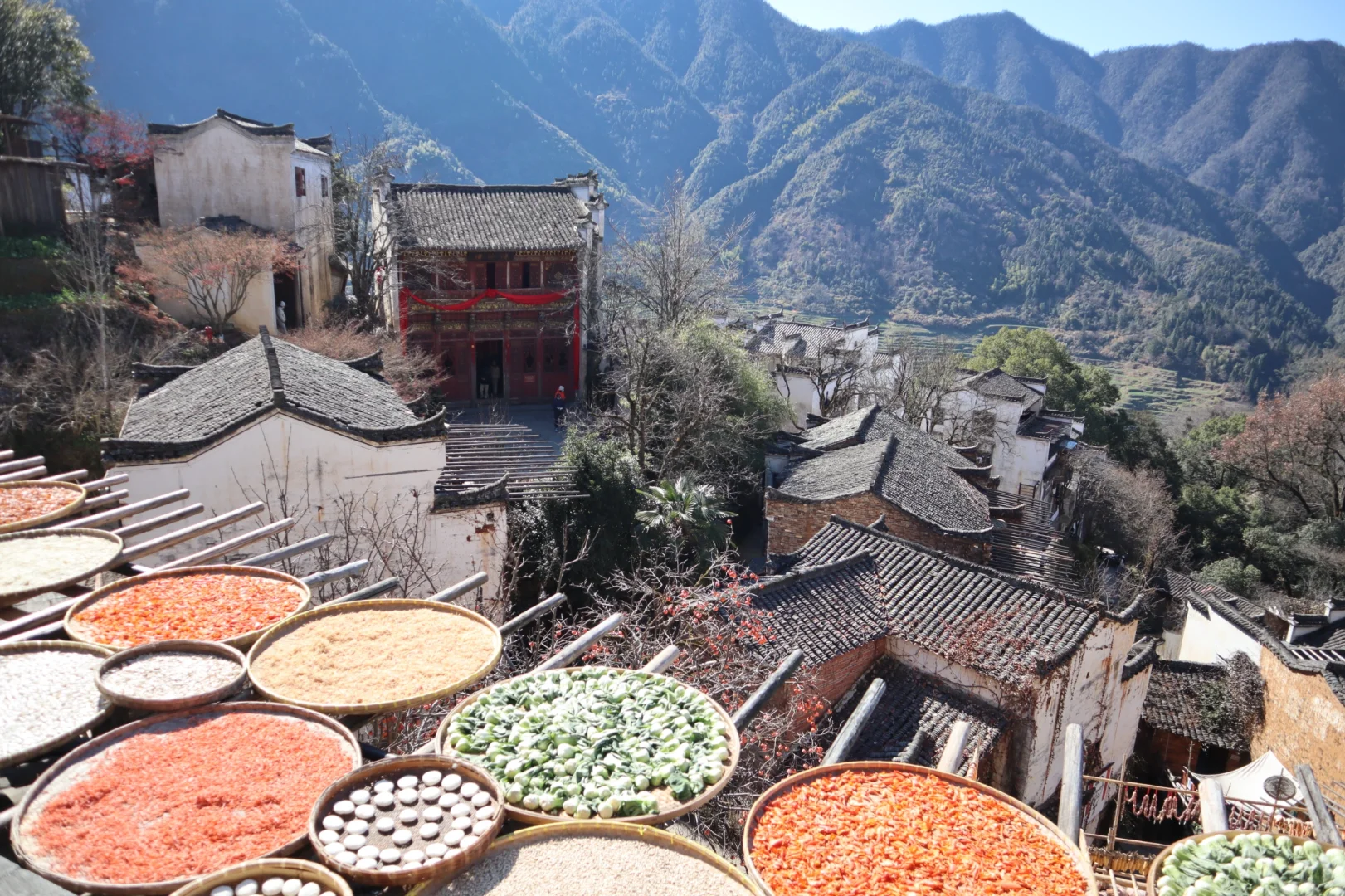 淡季的婺源篁岭我们竟然逛了一整天😊