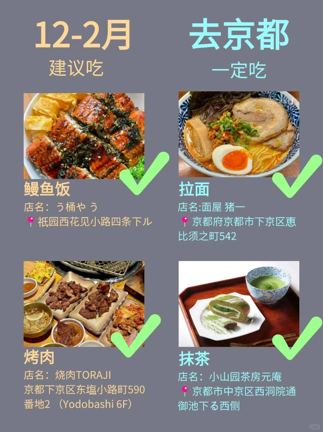 12-2月去京都旅游‼姐妹们一定要听劝