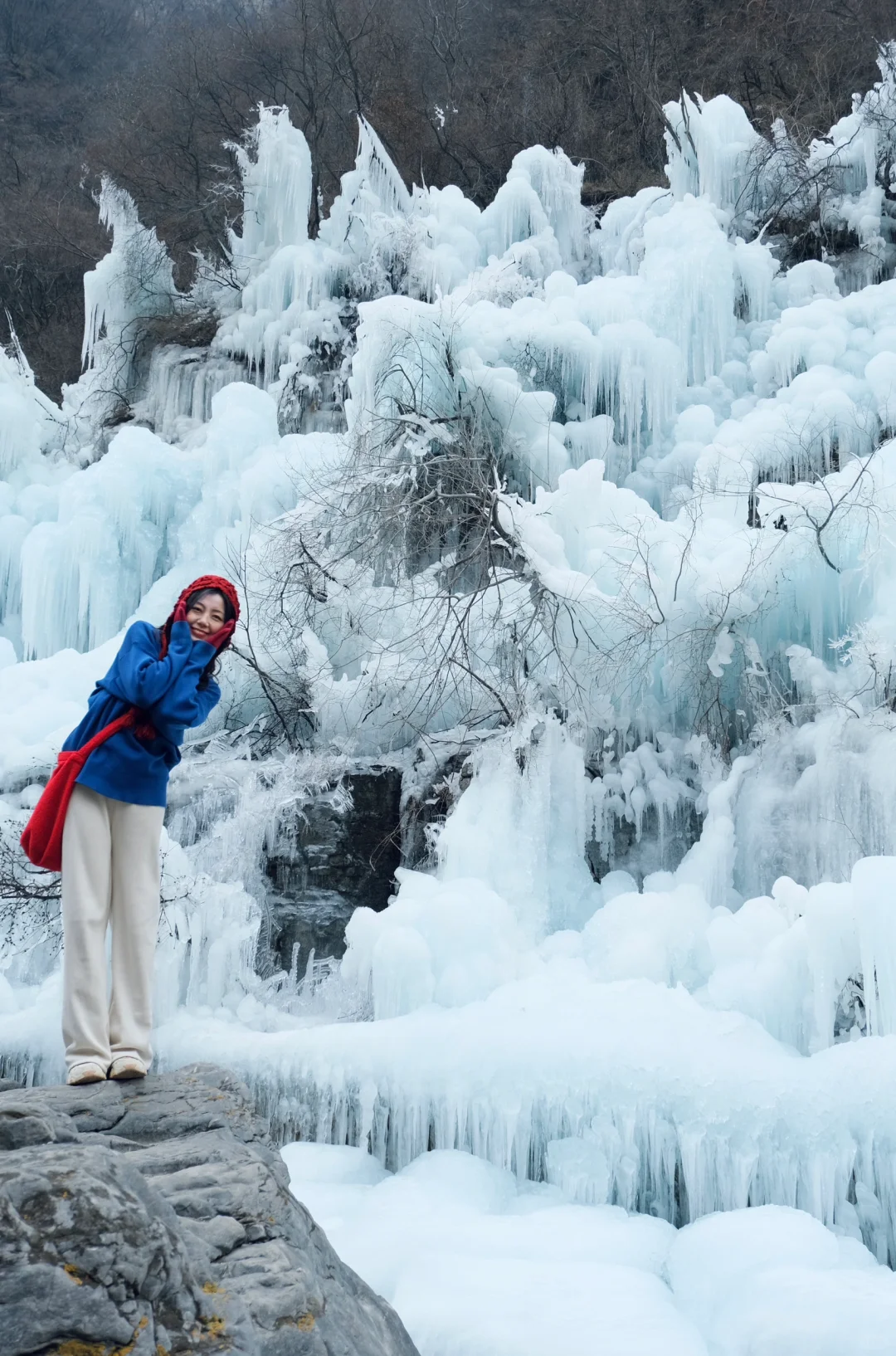 冬天不去看冰瀑布还能去看啥🤩