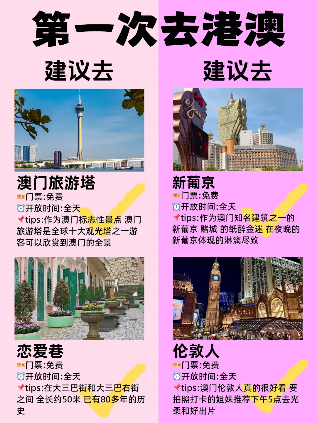 🎈1-2月港澳旅游攻略 保姆级避坑指南来啦