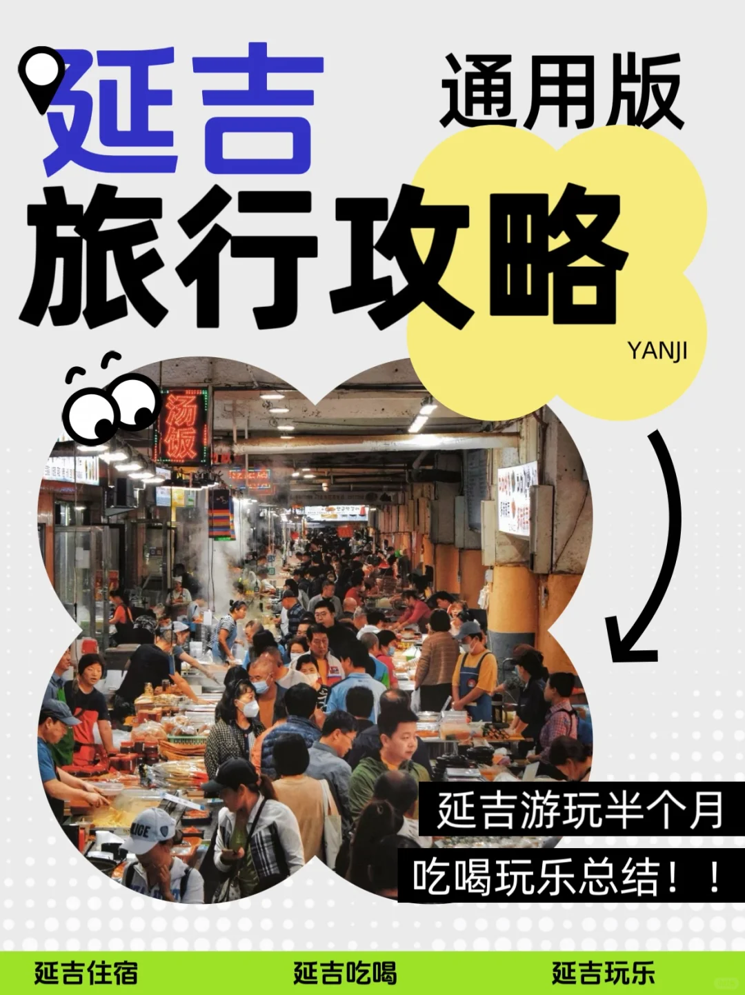 所有人都能用的上的延吉旅游攻略！！！