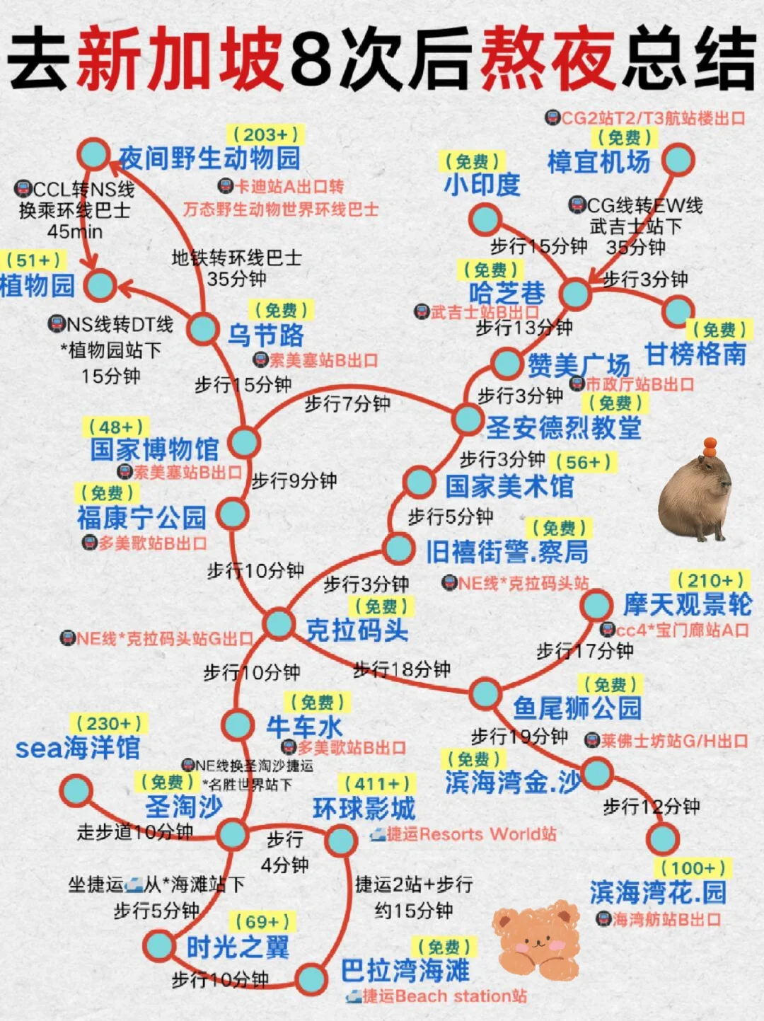 直接抄作业❗去了8次的✨新加坡旅游攻略